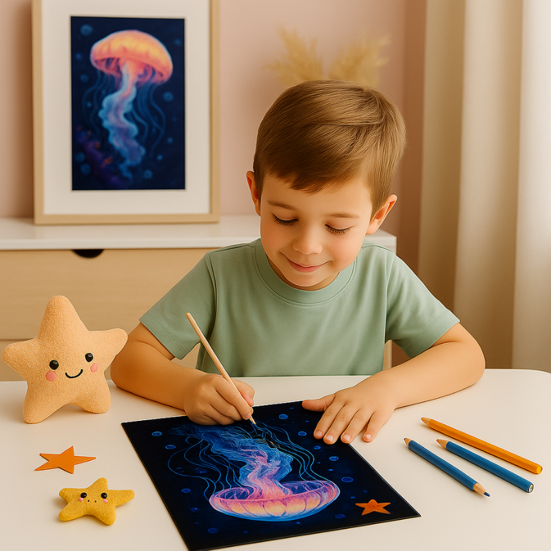 Lumiera Original – Scratch Art Kit